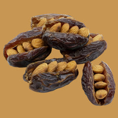 Dates with almonds