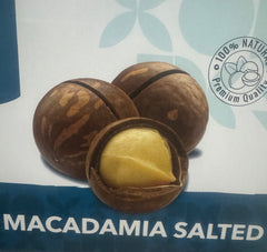 Macadamia nuts salted